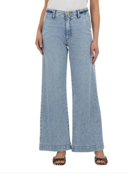 Kut from the Kloth Denim - Kut From The Kloth Jean Wide Leg High-Rise Denim Jeans